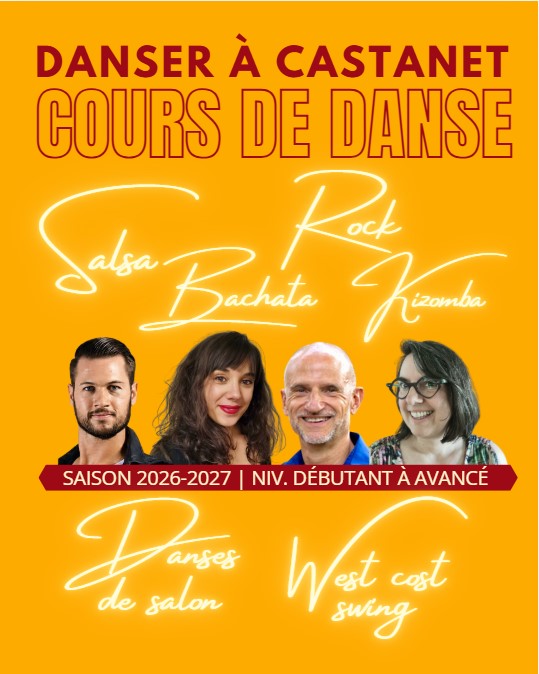 cours de danse salsa bachata kizomba rock west coast swing danses de salon à castanet tolosan 